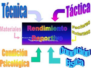 rendimiento deportivo tecnica tactica materiales fisica psicologica