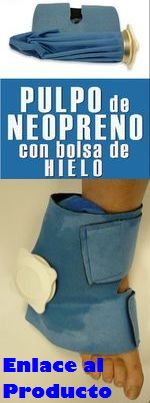 pulpo de neopreno crioterapia enfriamiento antiinflamatorio analgsico